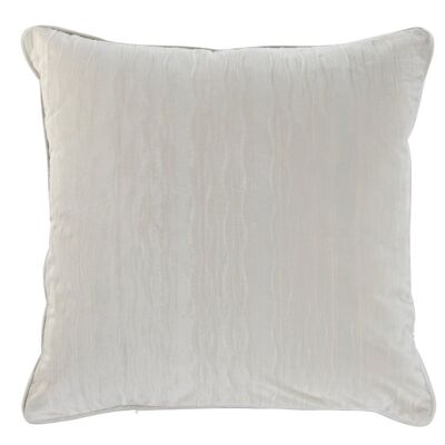 POLYESTER CUSHION 45X45 666 GR. RAW TX213434