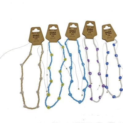 Los 35 BLUMEN-Halsketten
