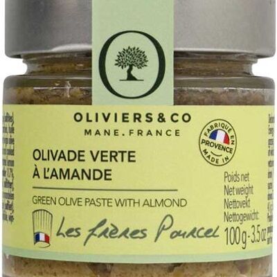 Receta de aceitunas verdes y almendras de los chefs de Pourcel