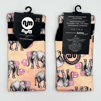 NUM WEAR BUBBLE Unisex-Socken