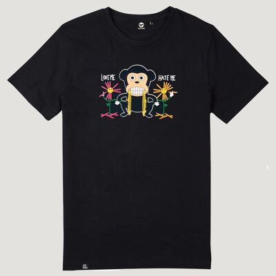 CRAZY MONKY LOVE ME HATE ME T-shirt