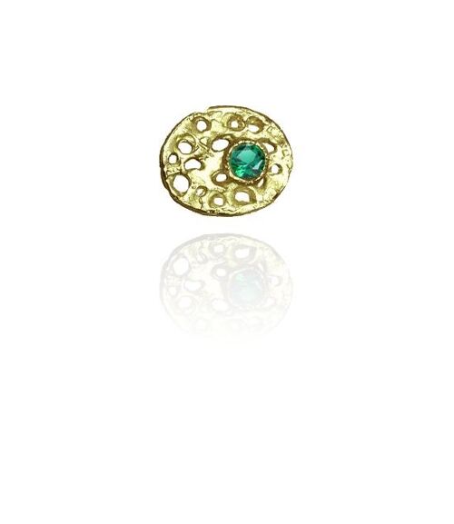 Anillo DUBROVNIK GLOW Marino con cristal - ajustable