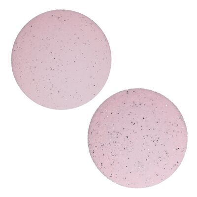 LUSTER - 2 attachments, coarse & fine grain - pink