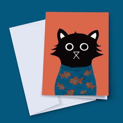 L.I.C.K JUMPER CAT CHARITY CARD