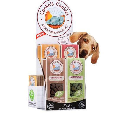 Display Box for Cooka's Classic and Superfood treats