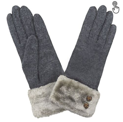 Gants 80% laine 20% nylon-Tactile-31124NF