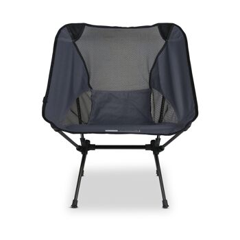 chaise de camping trekony, profonde, aluminium 1
