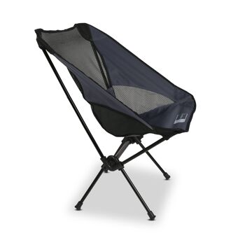 chaise de camping trekony, profonde, aluminium 2
