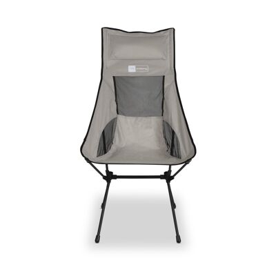 trekony camping chair, high, steel