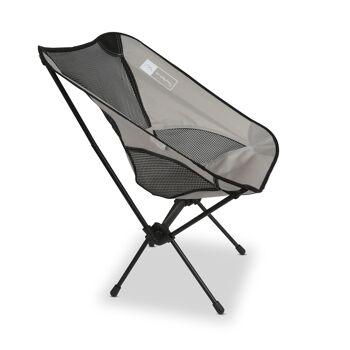 chaise de camping trekony, profonde, acier 2