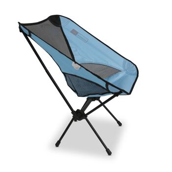 chaise de camping trekony, profonde, acier 6