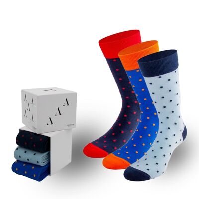 Dot Explosion Gift Box from PATRON SOCKS – PRACTICAL, INDIVIDUAL, PURE JOY!