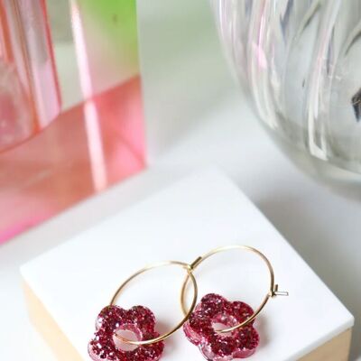 Isa S Rose Earrings
