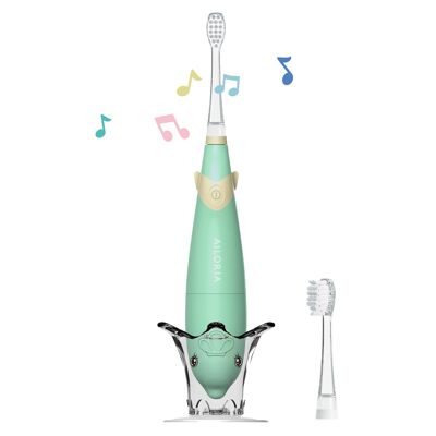 BUBBLE BRUSH - Sonic toothbrush for children - green