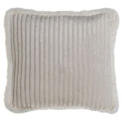 POLYESTER CUSHION 45X15X45 380 GR, WHITE SHEEP TX207986