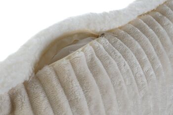 COUSSIN POLYESTER 45X15X45 380 GR, MOUTON BLANC TX207986 4