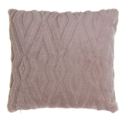 COUSSIN POLYESTER 45X15X45 380 GR, Losange ROSE TX207983