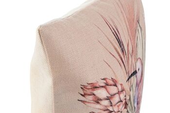 COUSSIN POLYESTER 45X15X45 420 GR. IMPRIMÉ OISEAU TX210236 2