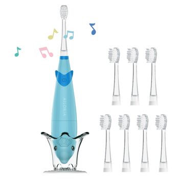 BUBBLE BRUSH - brosse à dents sonique pour enfants bleu 1