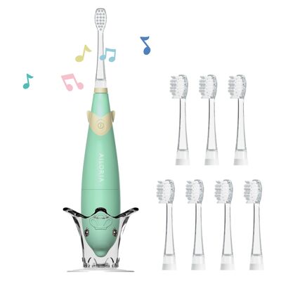 BUBBLE BRUSH - children's sonic toothbrush green