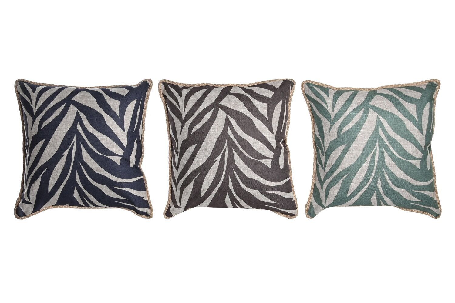 CUSCINO POLIESTERE 45X15X45 540 GR, FOGLI 3 ASSORTIMENTI. TX205506