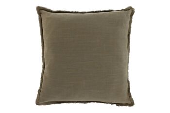 COUSSIN POLYESTER 45X45 420 GR. APPLICATIONS VERTES TX213477 1