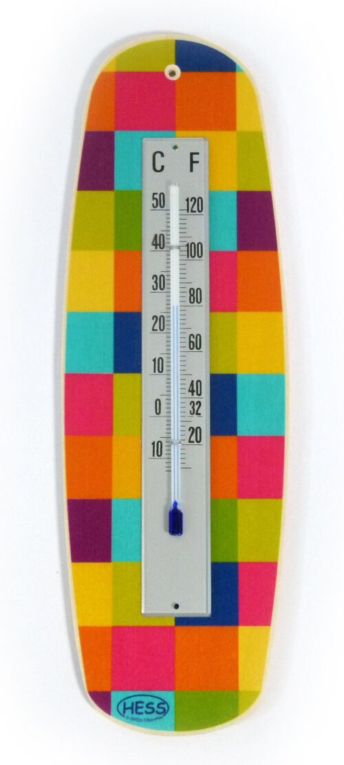 Thermometer, bunte Formen