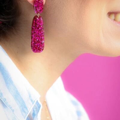 Fuchsia Gwen earrings