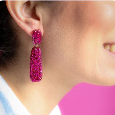 Fuchsia Gwen earrings