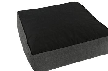 POUF POLYESTER 87X87X32 MODULAIRE GRIS MB211289 5