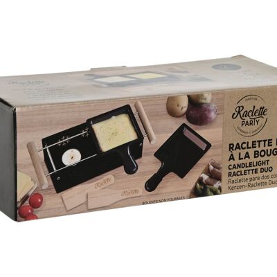 Raclette Métal Hévéa 25X10X6 Noir PC209929