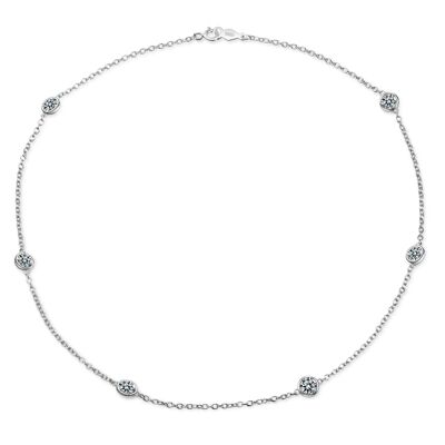 ÉTINCELLE - necklace short - silver