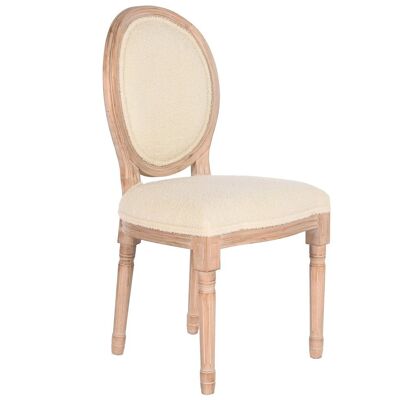 HEVEA / RUBBERWOOD POLYESTER CHAIR 50X46X96 MB211195