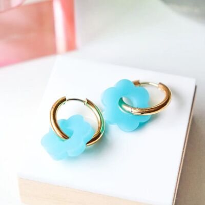 Isabelle Pastel Blue Earrings