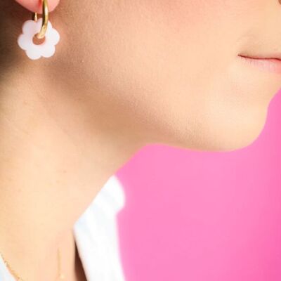 Isabelle Pastel Pink Earrings