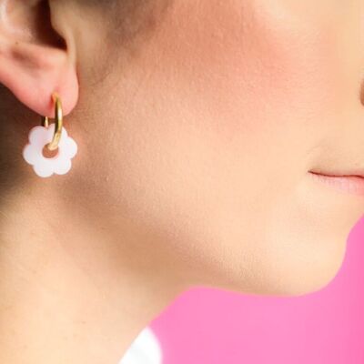 Isabelle Pastel Pink Earrings