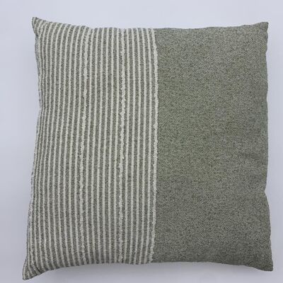 COUSSIN COTON POLYESTER 45X45 420 GR, VERT TX213485