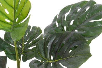 PLANTE PVC 65X65X60 MONSTERA VERDE JA186534 3