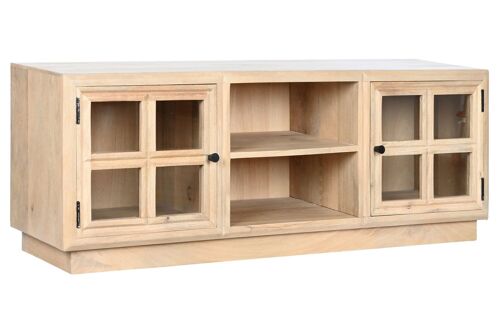 Mueble Tv Mango Cristal 135X35X52 Natural MB208582