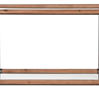 Consola Abeto Cristal 131X36X81 Natural MB212224