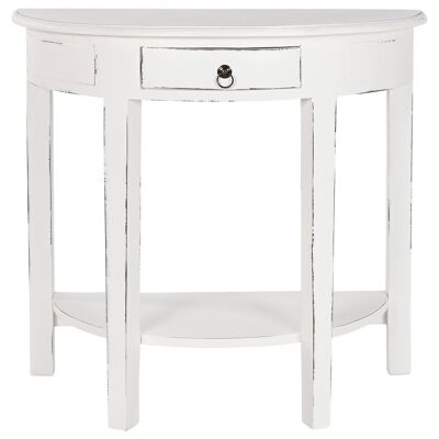 CAOBILLA CONSOLE 81X40X75 BRUSHED WHITE MB211293