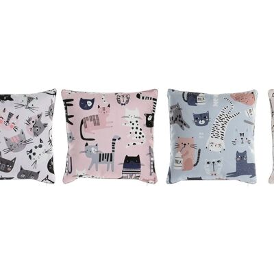 POLYESTER CUSHION 40X10X40 350 GR, CATS 4 ASSORTED. TX202423