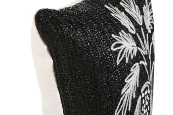 COUSSIN POLYESTER 42X15X42 400 GR. BRODERIE NOIRE TX210222 3