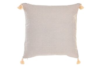 COUSSIN POLYESTER 45X10X45 400 GR, POMPON 4 ASSORTIMENTS. TX202415 3