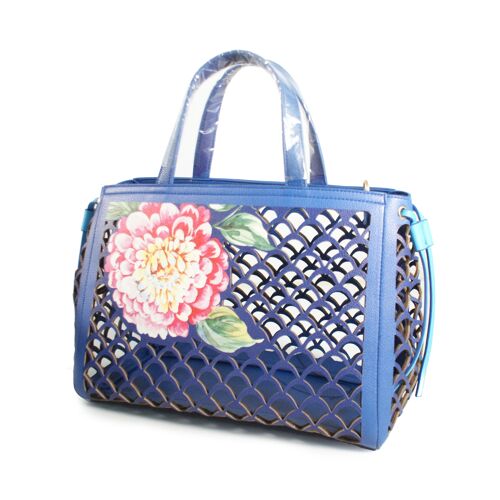 Basket with seperate shoulder bag | BLUE