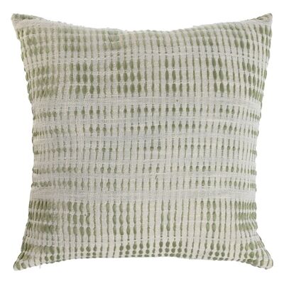 CUSCINO IN COTONE 45X45 420 GR, VERDE TX213476