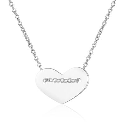 LINA - necklace - silver