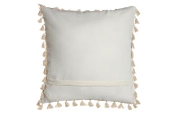 COUSSIN EN COTON 45X45 614 GR. BRODERIE À LA MAIN TX213375 3