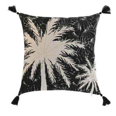 COUSSIN EN COTON 45X5X45 420 GR, IMPRIMÉ ET BRODÉ TX210140