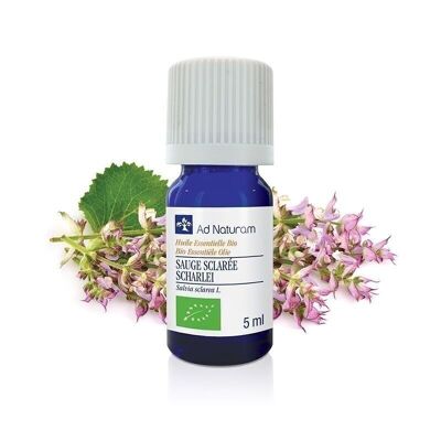 Organic clary sage essential oil